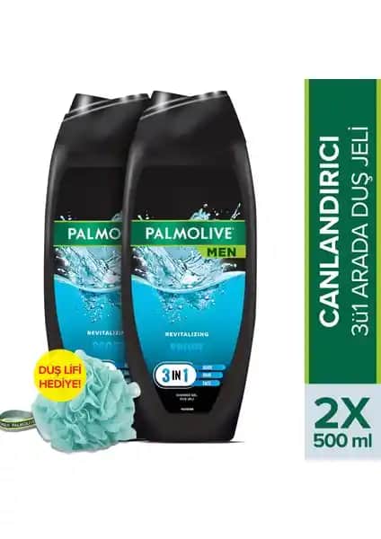 Palmolive Men Sport 4ü1 Arada Canlandırıcı Duş Jeli Erkekler İçin Çok Yönlü Temizlik ve Ferahlatıcı Kokusu