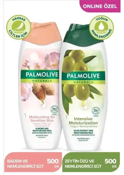 Palmolive Naturals Hassas Ciltler İçin Badem ve Zeytin Özü Duş Jeli Özellikleri ve Faydaları