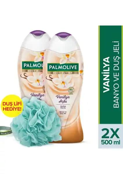 Palmolive Vanilya Aşkı Vücut Yağı ve Duş Jeli ile Doğal ve Lüks Temizlik Deneyimi