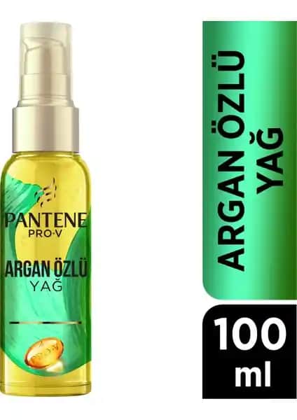 Pantene Doğal Sentez Argan Yağlı Elixir Saç Bakım Serumu Yıpranmış Saçlar İçin Güçlendiren ve Parlaklık Veren Formül