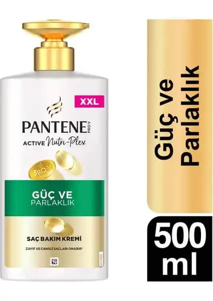 Pantene Güç ve Parlaklık Saç Kremi: Saçlara Güç ve Işıltı Kazandıran Etkili Formül