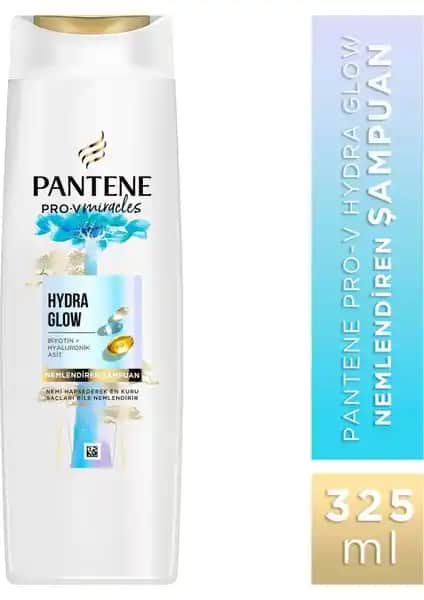 Pantene PRO-V Hydra Glow Nemlendirici Şampuan Kuru Saçlar İçin Derinlemesine Nem ve Parlaklık Sağlar