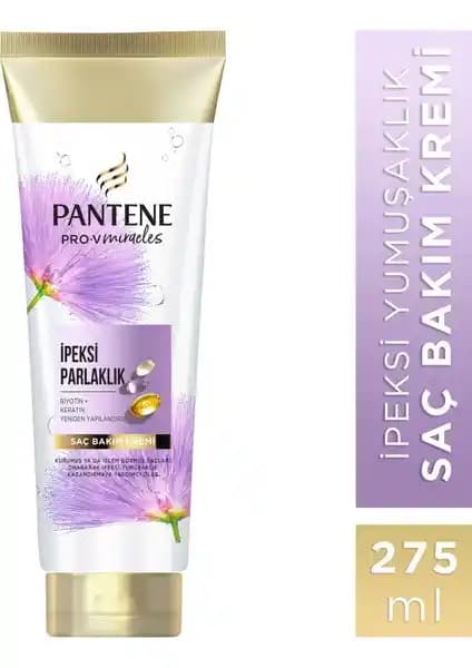 Pantene Pro-V Mıracles Ipeksi Parlaklık Saç Bakım Kremi: Yoğun bakım ve parlaklık sağlayan ürün