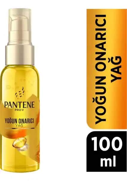 Pantene Saç Bakım Yağı Özlü Onarıcı E Vitaminli 100ml - Saç Sağlığı ve Parlaklık İçin Güçlü Bir Seçenek