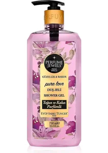 Perfume Jewels Pure Love Duş Jeli: Doğal İçerikli, Kalıcı ve Zarif Koku Deneyimi