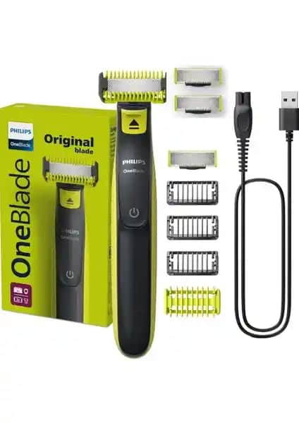 Philips One Blade QP-2824 Çok Yönlü Yüz ve Vücut Bakım Traş Makinesi