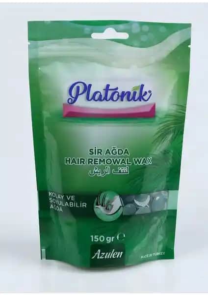 Platonik Boncuk Sir Ağda Azulen 150 gr Hassas Ciltler İçin Yatıştırıcı Ağda Ürünü