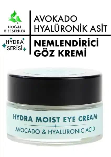 Polente Natural Hydra Moist Eye Cream Göz Çevresi İçin Doğal ve Etkili Nemlendirici Krem