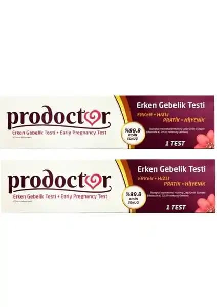 Prodoctor Erken Hamilelik Testi: Güvenilir ve Pratik Gebelik Tespiti Yöntemi