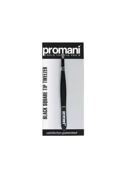 Promani Siyah Düz Uçlu Cımbız PR-920 ile Hassas ve Etkili Tüy Alma Deneyimi