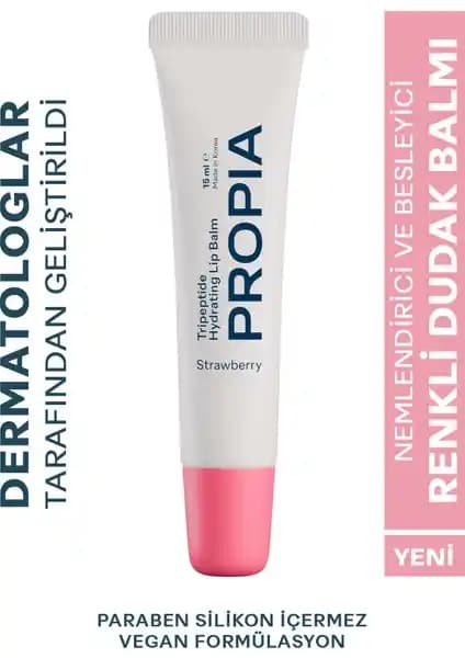 Propia Tripeptit Dudak Balmı ile Nemli, Dolgun ve Parlak Dudaklar İçin Günlük Bakım Rehberi