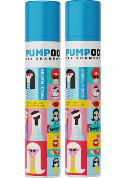 Pumpoo Kuru Şampuan French Powder Saç Temizliği ve Hacim Artırıcı Çözüm