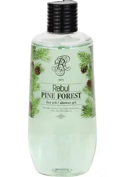 Rebul Pine Forest Duş Jeli Doğal Çam Ormanı Kokusu ve Hassas Ciltler İçin Güvenli Temizlik