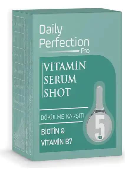 Saç Sağlığını Destekleyen Daily Perfection Pro Vitamin Serum Shot No:5 Ürün İncelemesi