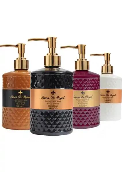 Savon De Royal Luxury Vegan Pearl Serisi: Doğal ve Lüks Sıvı Sabun Koleksiyonu