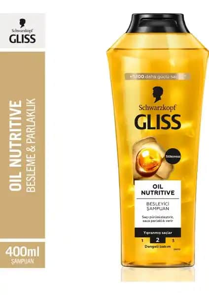Schwarzkopf Gliss Oil Nutritive Şampuan: Doğal Parlaklık ve Canlılık Sağlayan Bakım Ürünü
