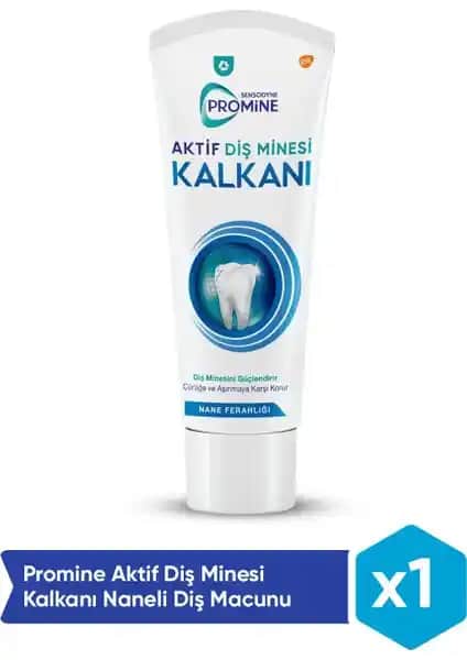 Sensodyne Promine Aktif Diş Minesi Kalkanı Naneli: Güçlü ve Ferah Bir Gülüş İçin Uygun Seçenek