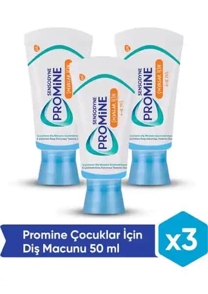 Sensodyne Promine Çocuk Diş Macunu: Güvenli ve Etkili Diş Bakımı Çözümü