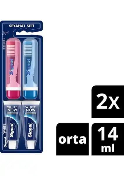 Signal White Now Diş Macunu ve Seyahat Seti: Pratik ve Etkili Ağız Bakım Çözümü