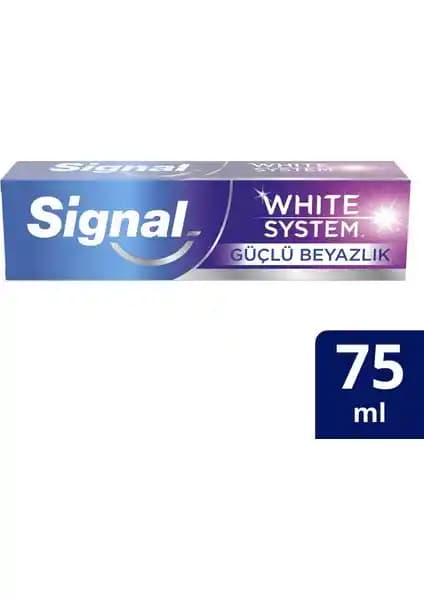 Signal White System Diş Macunu: Güçlü Beyazlık ve Ferahlatıcı Etki Sunan Günlük Kullanım Ürünü