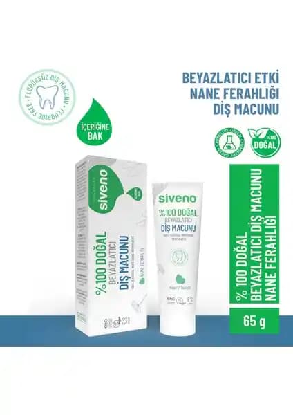 Siveno %100 Doğal Diş Macunu: Güçlü ve Güvenilir Doğal Ağız Bakım Ürünü