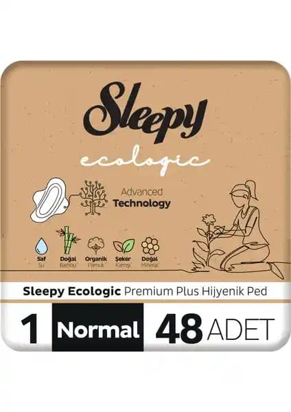 Sleepy Ecologic Premium Plus Doğa Dostu Hijyenik Ped: Güvenli ve Konforlu Günlük Kullanım