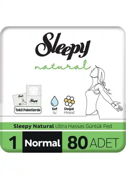 Sleepy Natural Ultra Hassas Günlük Ped: Yüksek Emicilik ve Konfor Sunan Güvenilir Hijyen Ürünü