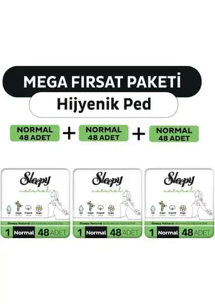 Sleepy Natural Ultra Hassas Hijyenik Ped: Günlük Konfor ve Güvenlik İçin Uygun Seçenek