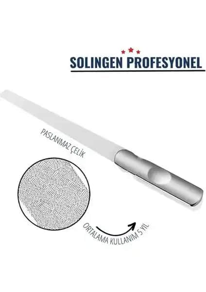 Solingen Paslanmaz Çelik Profesyonel Tırnak Törpüsü: Dayanıklı ve Çok Yönlü Bakım Aracı