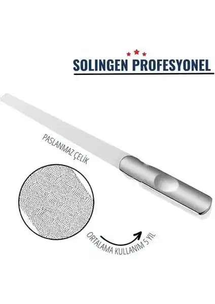 Solingen Paslanmaz Çelik Profesyonel Tırnak Törpüsü: Dayanıklı ve Çok Yönlü Bakım Aracı