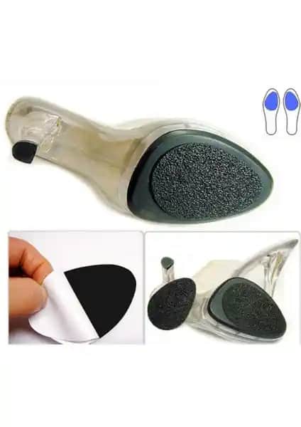 Teknotrust Topuklu Ayakkabı Altına Yapışan Kaydırmaz 2’li Güvenli ve Konforlu Kullanım İçin