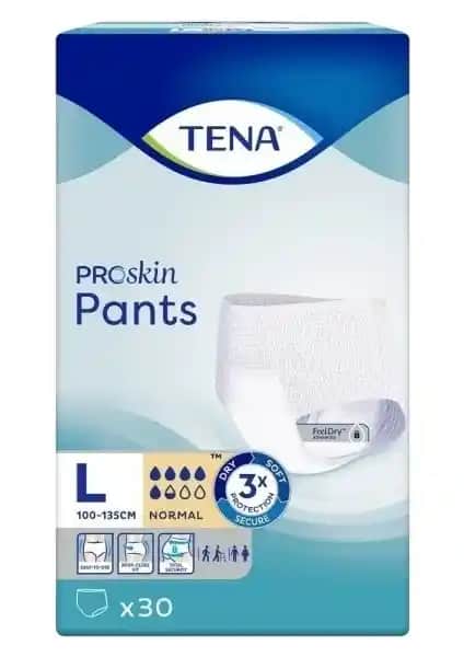 Tena Emici Külot Normal 30 Adet, Günlük Güvenlik ve Konfor Sunan Emici Koruma Ürünü