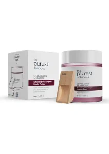 The Purest Solutions Peeling Toz Temizleyici ile Cilt Yenileme ve Derinlemesine Temizlik