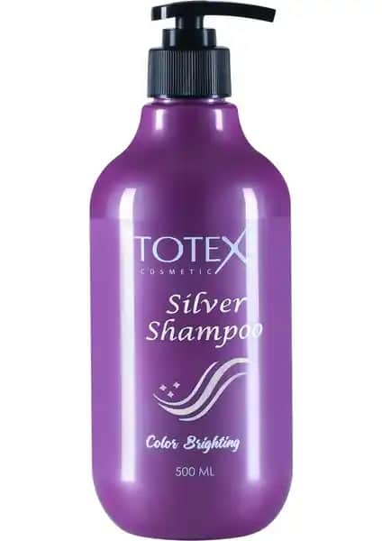 Totex Şampuan Silver 500 ml: Renk Koruma ve Parlaklık Artırıcı Saç Bakım Ürünü
