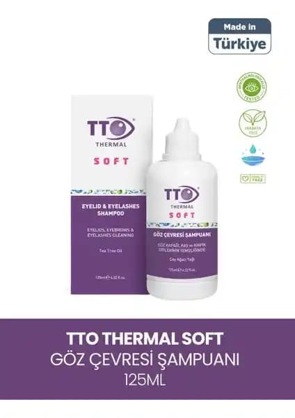 TTO Soft Göz Çevresi Şampuanı: Hassas Gözler İçin Güvenilir Temizlik ve Rahatlatıcı Bakım