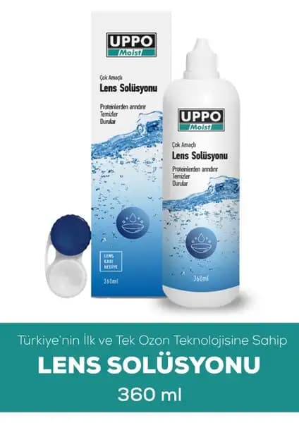 Uppo Moist Lens Solüsyonu: Ozon Teknolojili Kontakt Lens Bakımında Yenilikçi Çözüm