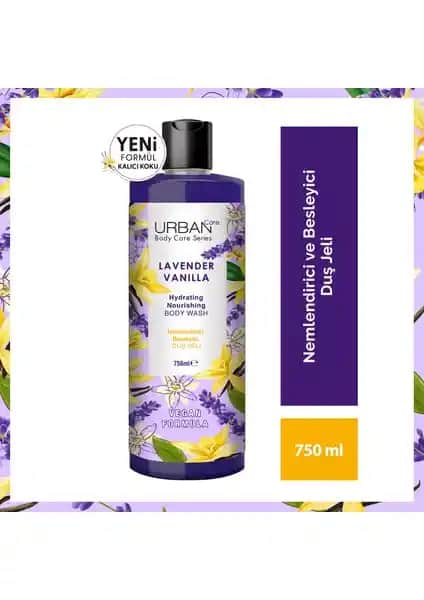 Urban Care Body Series Lavanta Vanilya Duş Jeli: Doğal ve Ferahlatıcı Temizlik Deneyimi