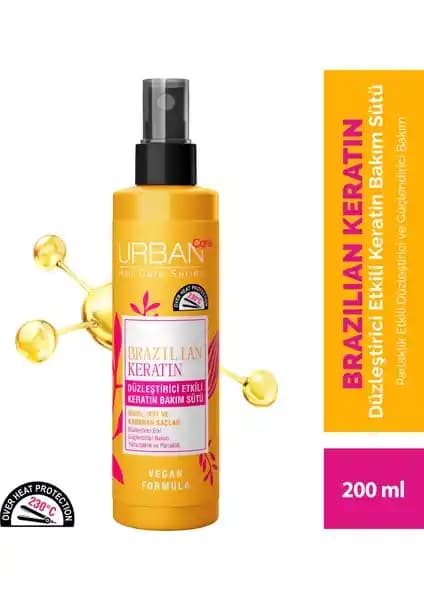 Urban Care Brazilian Keratin Saç Bakım Sütü ile Sağlıklı ve Parlak Saçlar Elde Edin