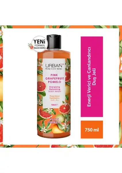 Urban Care Pink Greyfurt Pomelo Duş Jeli: Nemlendirici ve Ferahlatıcı Özellikleriyle Günlük Bakım Ürünü