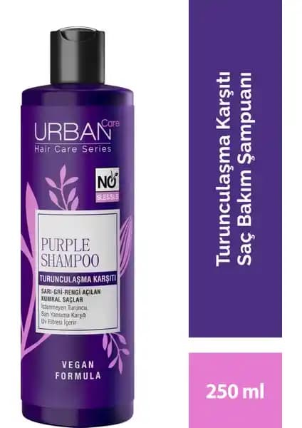 Urban Care Turunculaşma Karşıtı Mor Saç Bakım Şampuanı Renk Koruma ve Sağlıklı Saçlar İçin