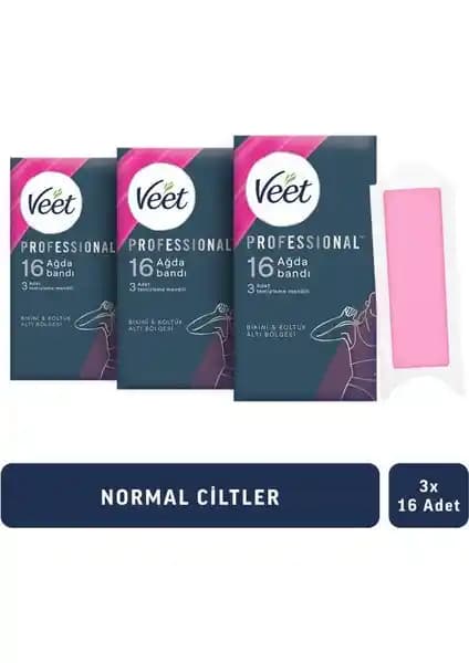 Veet Professional Sir Ağda Bantı: Hassas Bölgeler İçin Güçlü ve Güvenilir Ağda Çözümü