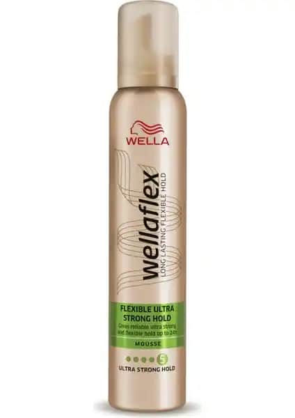 Wella Flexible Ultra Strong Hold Saç Köpüğü ile Güçlü ve Esnek Saç Şekillendirme Çözümü