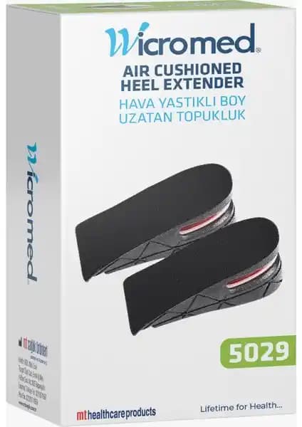 Wicromed Hava Yastıklı Boy Uzatıcı Tabanlık 5 cm Konfor ve Estetiğin Buluşması