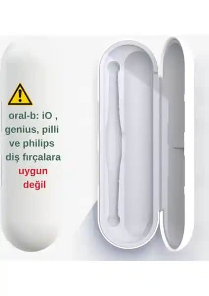 Wober Oral-B Uyumlu Şarjlı Diş Fırçası Saklama Kabı ile Hijyen ve Şıklık Bir Arada