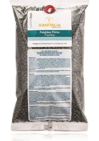 Xanitalia Siyah İnci Soyulabilir Ağda 1000 gr - Hassas Ciltler İçin Güçlü ve Pratik Ağda Çözümü