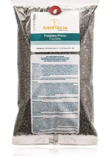 Xanitalia Siyah İnci Soyulabilir Ağda 1000 gr - Hassas Ciltler İçin Güçlü ve Pratik Ağda Çözümü