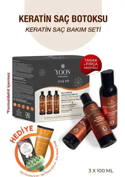 Yoon Keratin Saç Bakım Seti Doğal ve Güvenli Saç Bakımında Yenilikçi Çözüm
