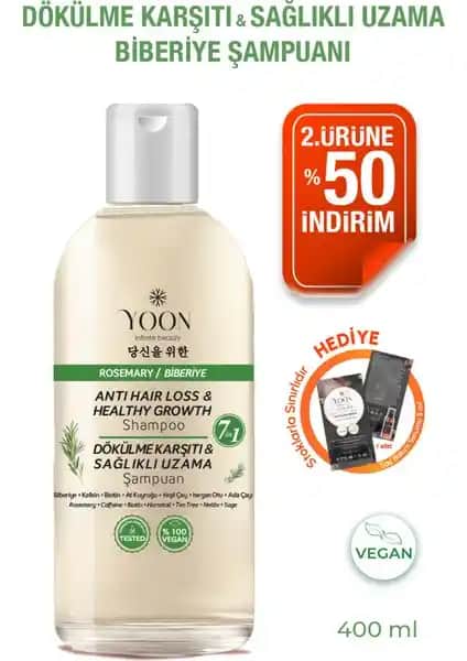 Yoon Tuzsuz Biberiyeli Şampuan ile Saç Sağlığınızı Koruyun ve Hızla Uzatın