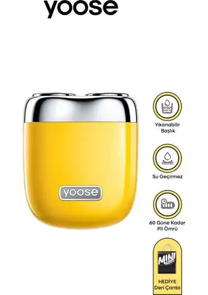 Yoose Mini Tıraş Makinesi: Seyahatleriniz İçin Pratik ve Dayanıklı Kişisel Bakım Çözümü