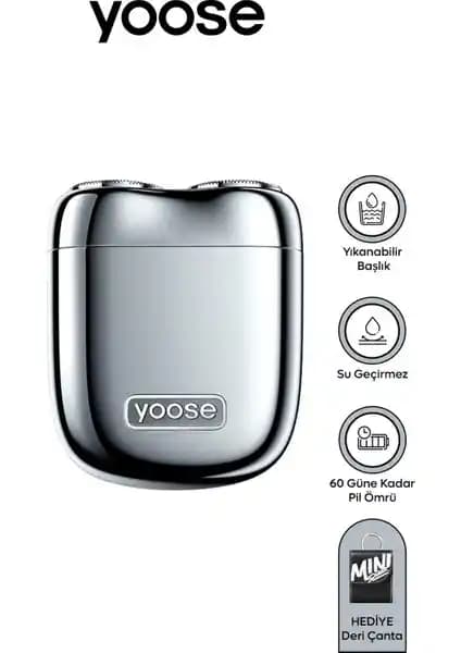 Yoose Mini Tıraş Makinesi: Seyahatleriniz İçin Pratik ve Güçlü Tıraş Çözümü